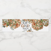 Pour Bouteilles D'eau Wild Un 1er anniversaire étiquette de bouteille (Étiquettes simples)