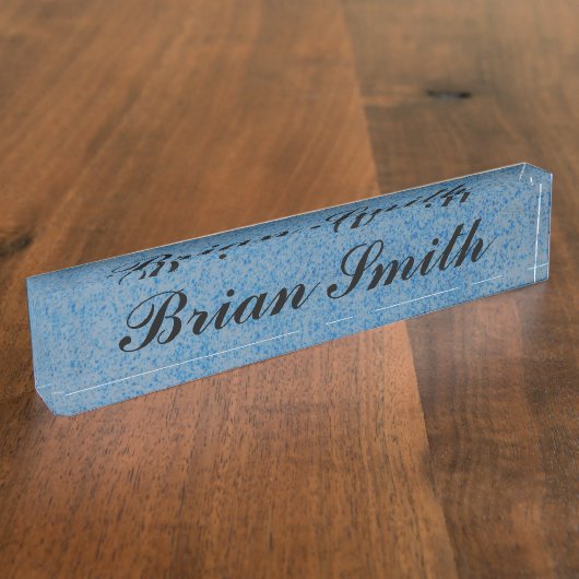 Pour Bureau Créez votre porte-nom (Taille)