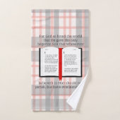 Pour Dieu si aimé le monde (Serviette à main)