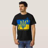 Pour DIEU, UKRAINE et ZELENSKYY ! T-shirt (Devant entier)