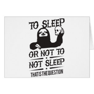 Pour dormir ou ne pas dormir paresse