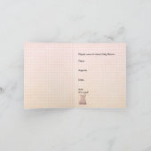 Pour elle...baby shower invitation (Intérieur)