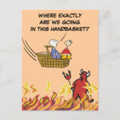 Pour enfer dans une carte postale (Devant)