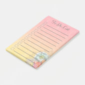 Pour faire les notes de post-it florales chics (Incliné)