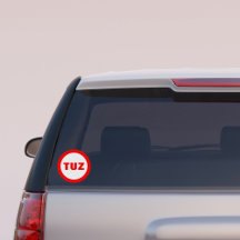 Autocollant de voiture Tuz Funny Arabe pare-chocs