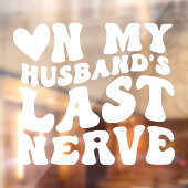 Pour Fenêtre Sur le Dernier autocollant de décomposition Nerve (Feuille 2)