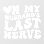 Pour Fenêtre Sur le Dernier autocollant de décomposition Nerve (Feuille)