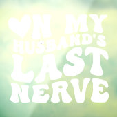 Pour Fenêtre Sur le Dernier autocollant de décomposition Nerve (Feuille 3)