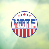 Pour Fenêtre Vote Autocollant Elections (Feuille 3)