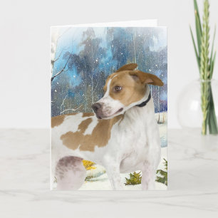 Pour Fêtes Annuelles Anglais Pointeur cartes de scène hivernale