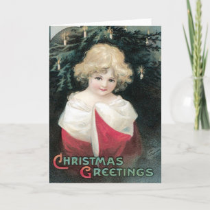 Pour Fêtes Annuelles Authentique Cartes de Noël Vintage