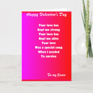 Pour Fêtes Annuelles aux cartes de voeux de ma fiance valentine