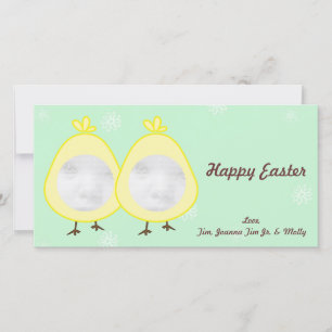 Pour Fêtes Annuelles Baby Chick Cartes photos de Pâques