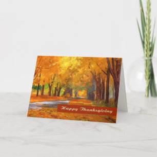 Pour Fêtes Annuelles Bon thanksgiving. Cartes de voeux