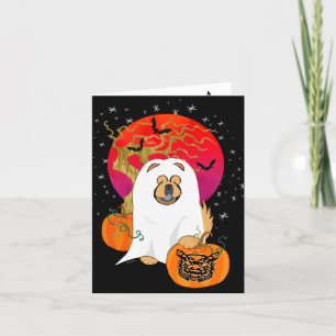 Pour Fêtes Annuelles BOO-DOG éffrayant - Cartes d'art Chow
