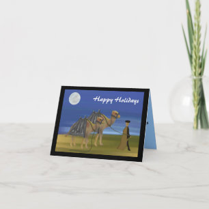 Pour Fêtes Annuelles Caravane Camel Vacances Cartes