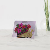 Pour Fêtes Annuelles Cartes à deux tortues (Dos)