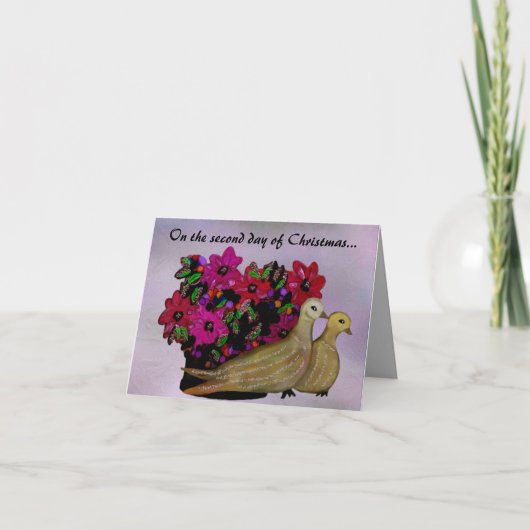 Pour Fêtes Annuelles Cartes à deux tortues (Devant)