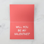 POUR FÊTES ANNUELLES CARTES D'ACCUEIL DE LA JOURNÉE VALENTINES - CADEAU (Intérieur)