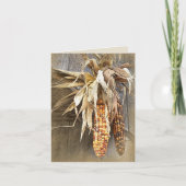 Pour Fêtes Annuelles Cartes d'action de grâce (Devant)