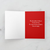 Pour Fêtes Annuelles Cartes d'action de la tante (Intérieur)