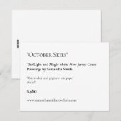 Pour Fêtes Annuelles Cartes d'affichage personnalisables des spectacles (Devant / Derrière)