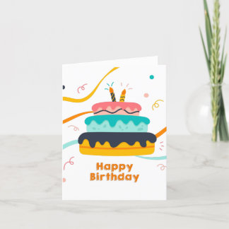 Pour Fêtes Annuelles Cartes d'anniversaire joyeuses - Cartes d'annivers