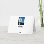 Pour Fêtes Annuelles Cartes de congés de fin de semaine (Dos)