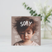 Pour Fêtes Annuelles Cartes de désolation (Debout devant)