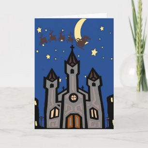 Pour Fêtes Annuelles Cartes de fin de année de la cathédrale de la Nouv
