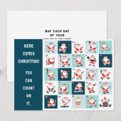 Pour Fêtes Annuelles Cartes de fin de année de Noël créatifs (Devant / Derrière)