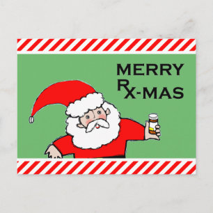 Pour Fêtes Annuelles Cartes de fin de année Médicales de Noël