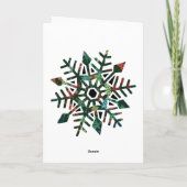 Pour Fêtes Annuelles Cartes de Jack Frost (Dos)