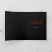 Pour Fêtes Annuelles Cartes de Kwanzaa (Intérieur)