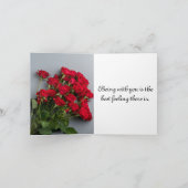 Pour Fêtes Annuelles Cartes de la Saint-Valentin (Intérieur)