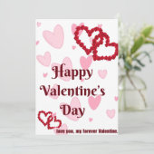 Pour Fêtes Annuelles Cartes de la Saint-Valentin (Debout devant)