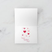 Pour Fêtes Annuelles Cartes de la Saint-Valentin (Intérieur)