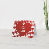 Pour Fêtes Annuelles Cartes de la Saint-Valentin (Devant)
