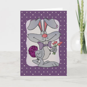 Pour Fêtes Annuelles Cartes de lapin de Pâques : Bunny de Tuxedo