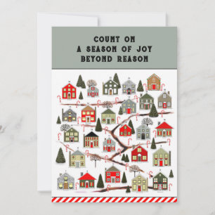 Pour Fêtes Annuelles Cartes de l'Avent de Noël