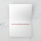 Pour Fêtes Annuelles Cartes de Noël (Intérieur)