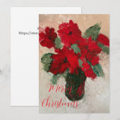 Pour Fêtes Annuelles Cartes de Noël (Devant / Derrière)