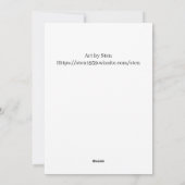 Pour Fêtes Annuelles Cartes de Noël (Dos)