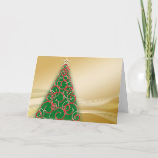 Pour Fêtes Annuelles Cartes de Noël (Devant)
