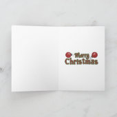 Pour Fêtes Annuelles Cartes de Noël (Intérieur)