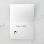 Pour Fêtes Annuelles Cartes de Noël (Intérieur)