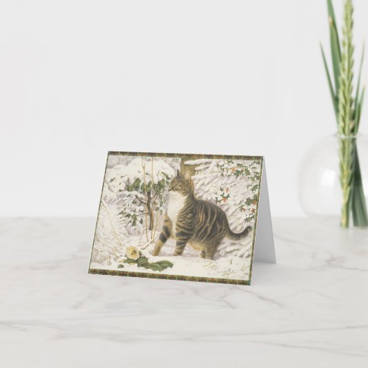 Pour Fêtes Annuelles Cartes de Noël (Devant)