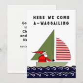 Pour Fêtes Annuelles Cartes de Noël (Devant / Derrière)