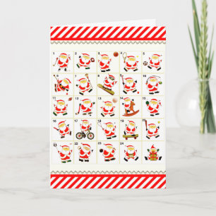 Pour Fêtes Annuelles Cartes de Noël à thème sportif