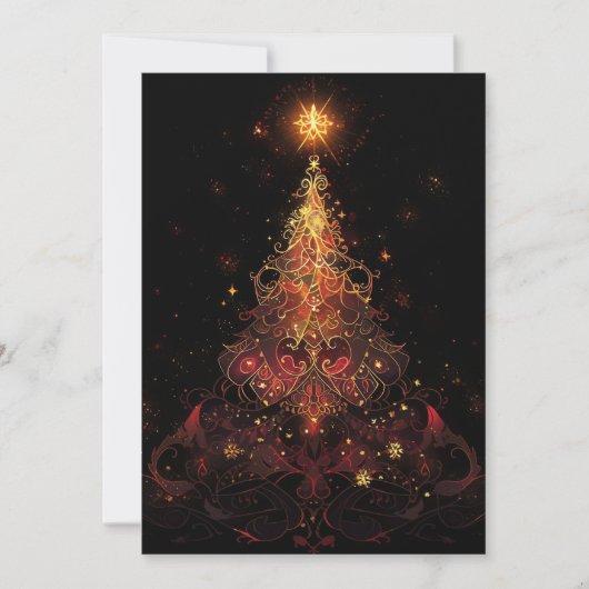 Pour Fêtes Annuelles Cartes de Noël Abstraites - Jolies Cartes de Noël (Devant)